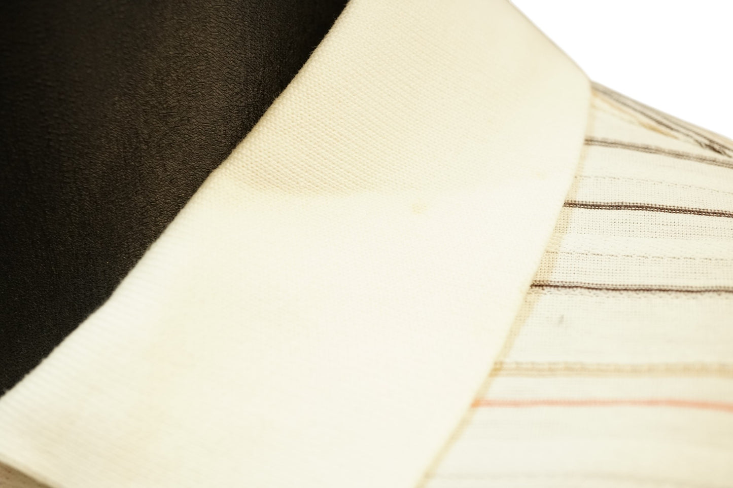 Nike Tiger Woods Collection Golf Polo / White Striped / Small