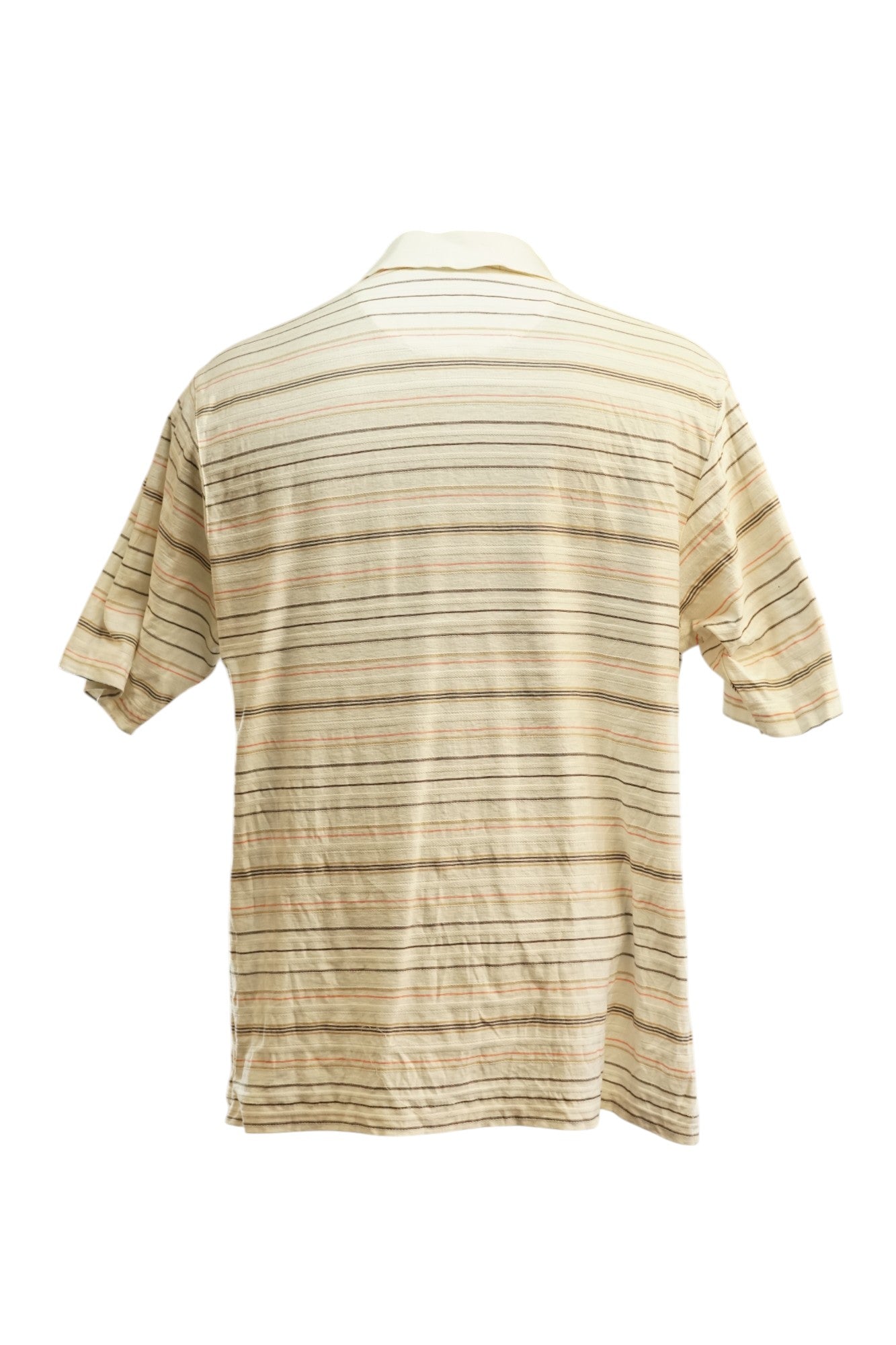 Nike Tiger Woods Collection Golf Polo / White Striped / Small