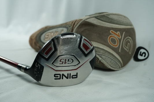 Ping G15 5 Wood 18.5° / Stiff Flex Graphite Shaft
