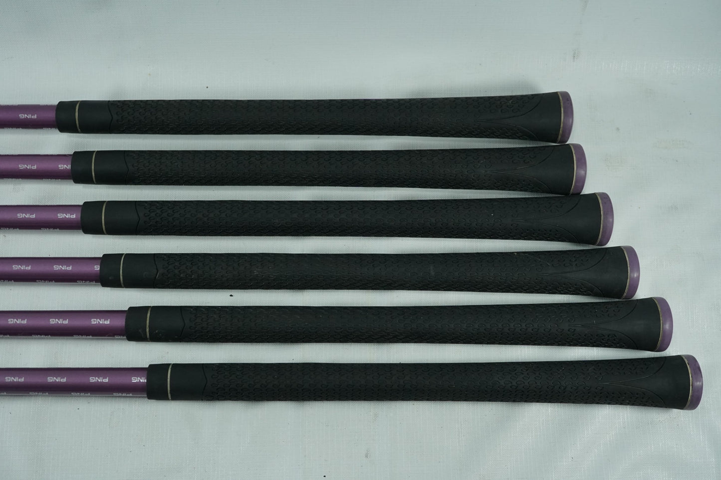 Ping Rhapsody Irons / Red Dot / 6-SW / Ladies Flex Graphite Shafts