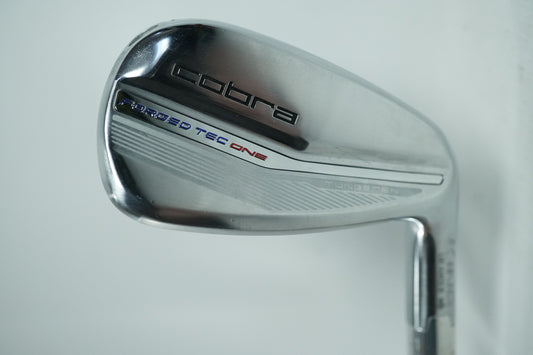 Cobra Forged Tec One Length 9 Iron / Stiff Flex Steel Shaft / Ex Demo / 19082510
