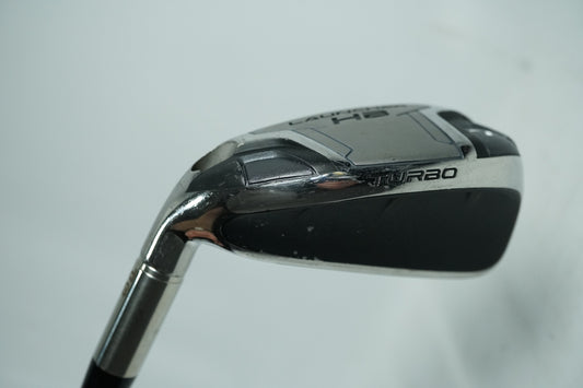 Cleveland HB Turbo 7 Hybrid Iron / Stiff Flex Steel Shaft / Left Handed / Ex Dem