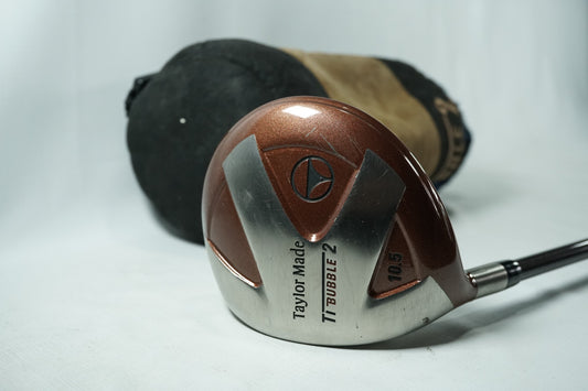 Taylormade Ti Bubble 2 Driver 10.5° / Regular Flex Graphite Shaft / Left Handed