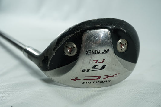 Yonex Cyberstar XC+ 6 Hybrid 28° / Ladies Flex Graphite Shaft