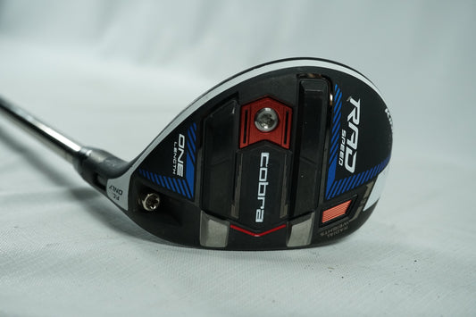 Cobra Rad Speed One Length 4-5 Hybrid / Regular Flex Graphite Shaft / Ex Demo /