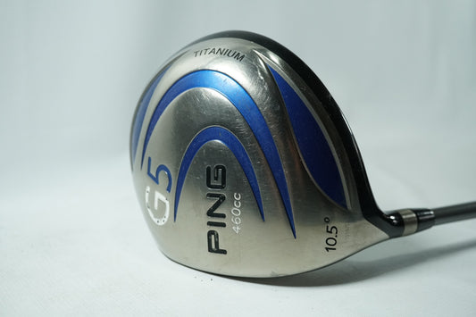 Ping G5 Driver 10.5° / Regular Flex Graphite Shaft / New Grip / Left Handed