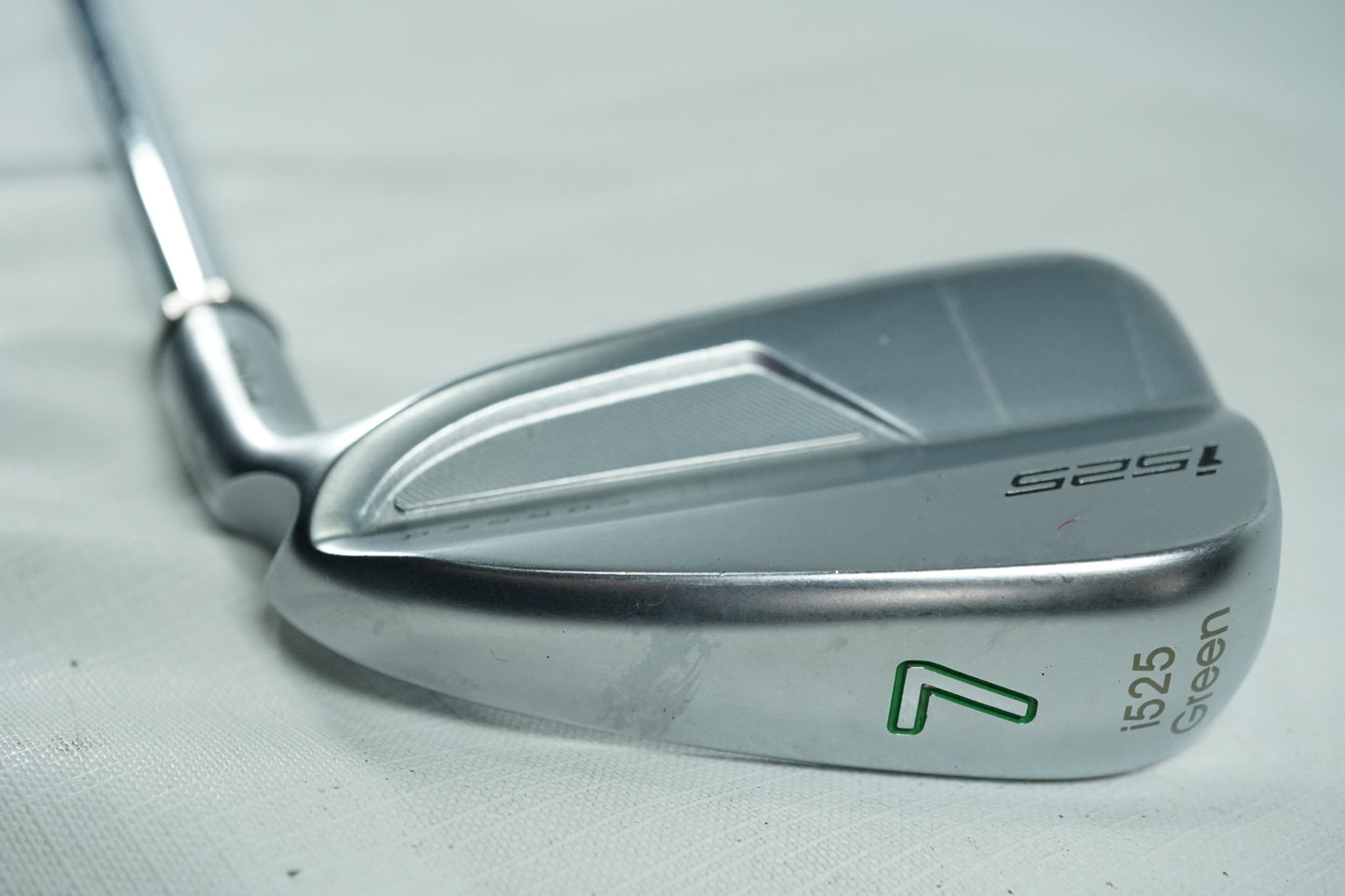 Ping i525 7 Iron / Green Dot / Stiff Flex Steel Shaft / Ex Demo / New Grip