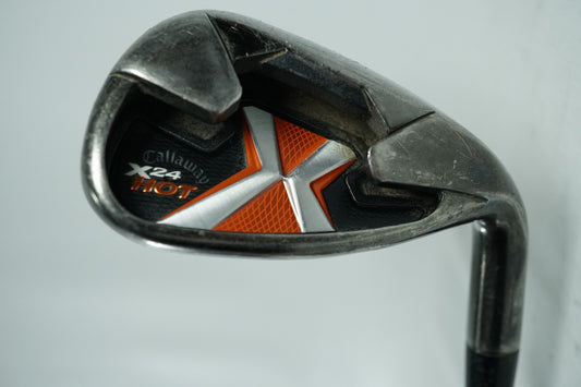 Callaway X24 Hot Pitching Wedge / Steel Shaft / New Grip