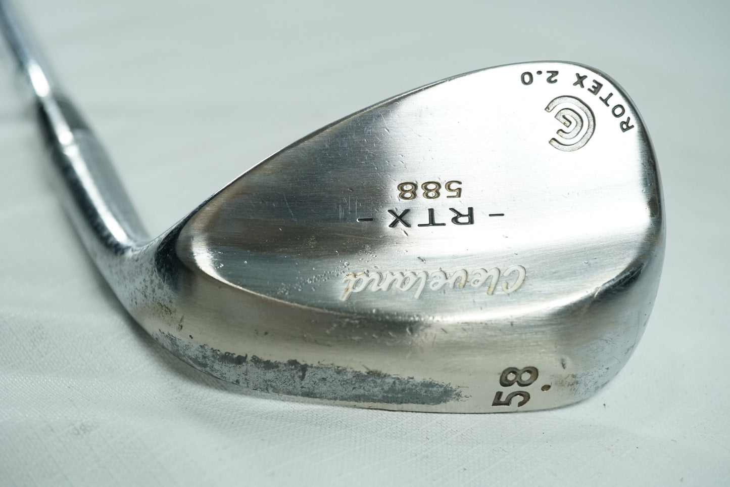 Cleveland RTX 588 58° Lob Wedge / Stiff Flex Steel Shaft