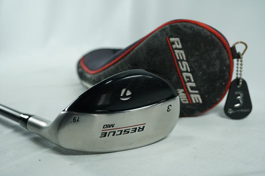 Taylormade Rescue Mid 3 Hybrid 19° / Regular Flex Graphite Shaft / VGC