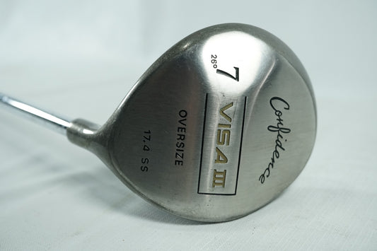 Confidence Visa 3 7 Wood 26° / Steel Shaft