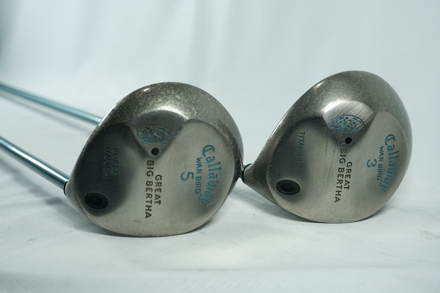 Callaway Great Big Bertha 3 and 5 Woods / Ladies Flex Graphite Shafts