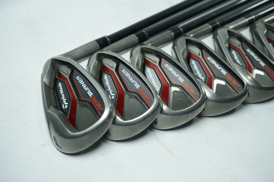 Taylormade Aeroburner Irons / 4-PW / Regular Flex Graphite Shafts