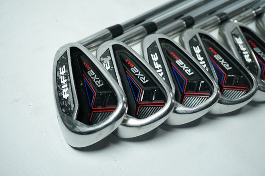 RIFE RX2 Max Irons / 5-PW / Regular Flex Steel Shafts
