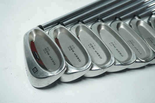 Wilson Deep Red 2 Irons / 3-PW / Regular Flex Steel Shafts