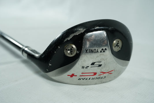 Yonex Cyberstar XC+ 5 Hybrid 25° / Regular Flex Graphite Shaft / New Grip