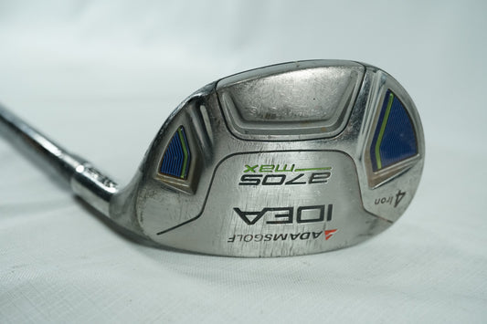 Adams Idea A7OS Max 4 Hybrid / Senior Flex Graphite Shaft / New Grip