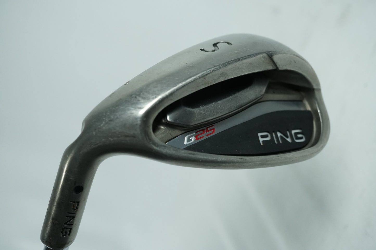 Ping G25 Sand Wedge / Black Dot / Regular Flex Steel Shaft / Left Handed