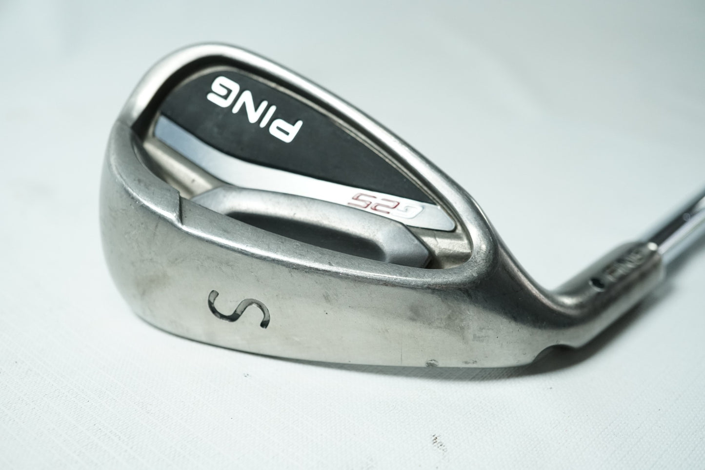 Ping G25 Sand Wedge / Black Dot / Regular Flex Steel Shaft / Left Handed