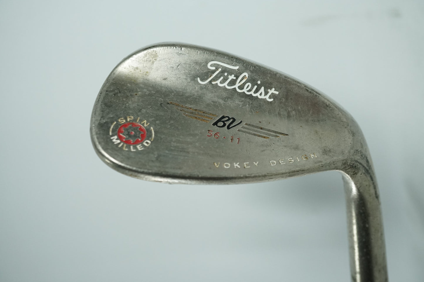 Titleist Vokey Spin Milled 56° Sand Wedge / Wedge Flex Steel Shaft / New Grip