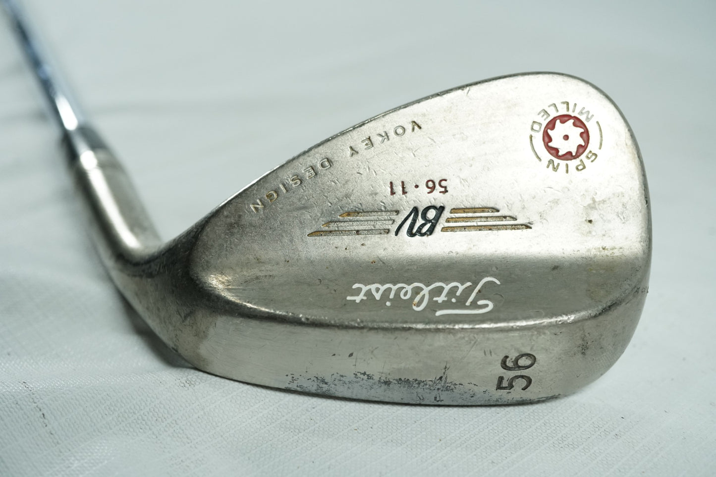 Titleist Vokey Spin Milled 56° Sand Wedge / Wedge Flex Steel Shaft / New Grip