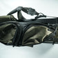 Izzo Stand Bag / Green and Black / With Rainhood