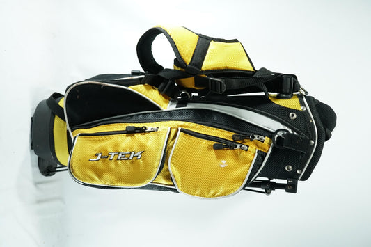 Fazer J-Tek Junior Stand Bag / Black and Yellow / 28"
