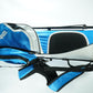 Wilson Deep Red Junior Stand Bag / White and Blue / 33"