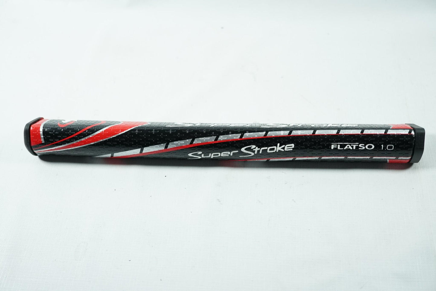 Super Stroke Flatso 1.0 Putter Grip / Black and Red / New