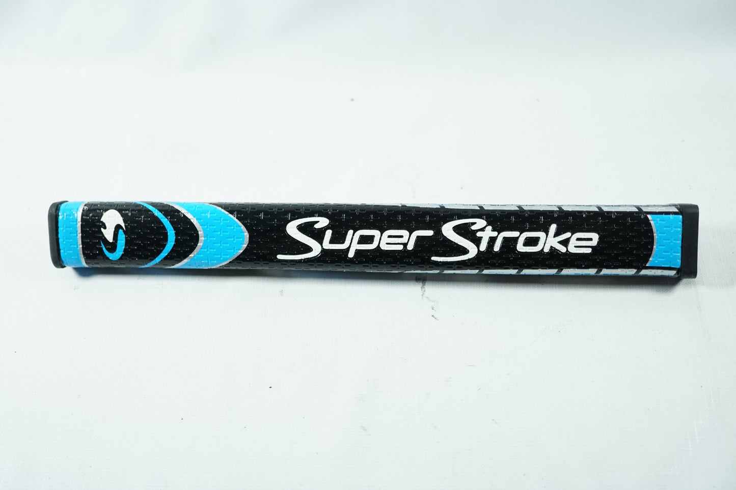 Super Stroke Flatso 1.0 Putter Grip / Black and Blue / New