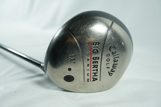 Callaway Big Bertha Titanium Driver 13° / Regular Flex Graphite Shaft