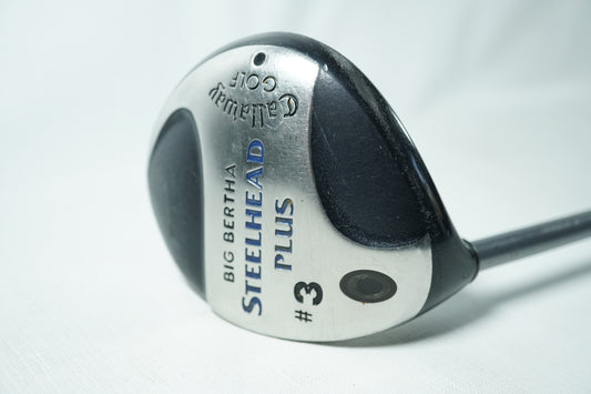 Callaway Big Bertha Steelhead Plus 3 Wood / Regular Flex Graphite Shaft / Left H