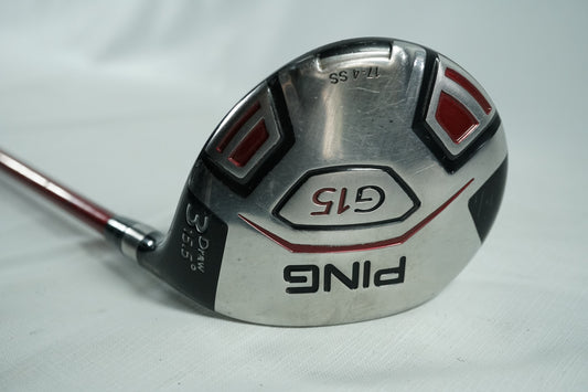 Ping G15 Draw 3 Wood 15.5° / Regular Flex Graphite Shaft