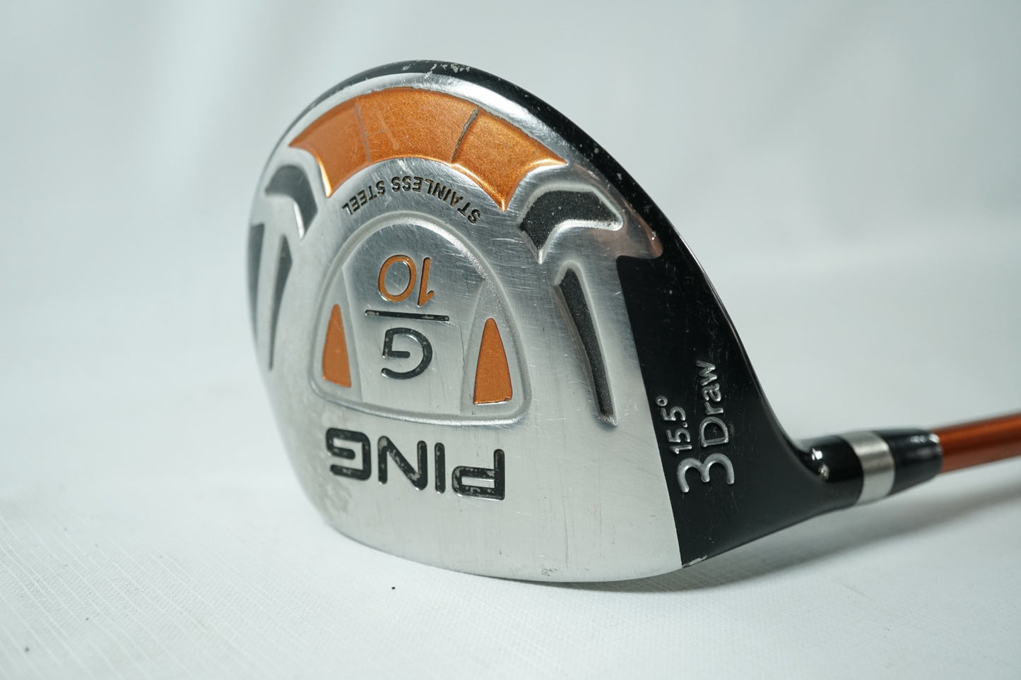 Ping G10 Draw 3 Wood 15.5° / Regular Flex Graphite Shaft / Left Handed