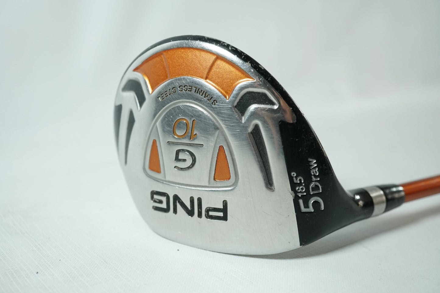 Ping G10 Draw 5 Wood 18.5° / Regular Flex Graphite Shaft / Left Handed
