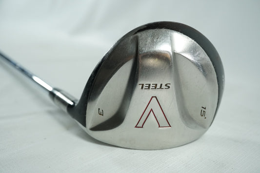 Taylormade V Steel 3 Wood 15° / Stiff Flex Steel Shaft