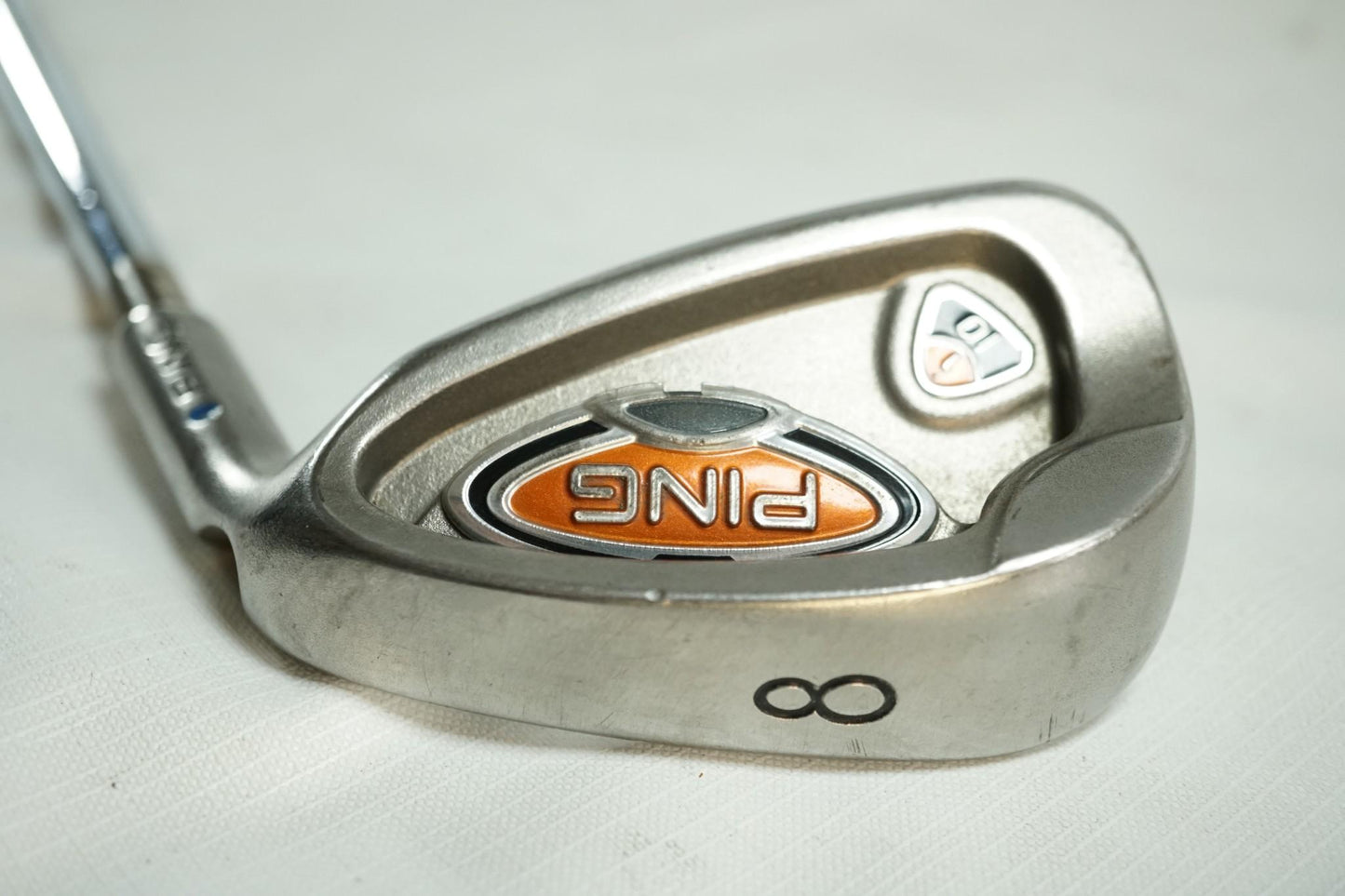 Ping i10 8 Iron / Blue Dot / Extra Stiff Flex Steel Shaft