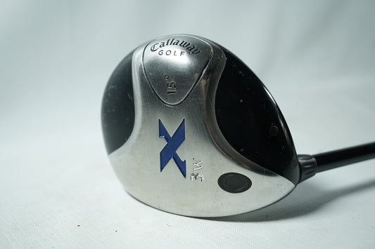 Callaway X 3 Wood 15° / Regular Flex Graphite Shaft / Left Handed