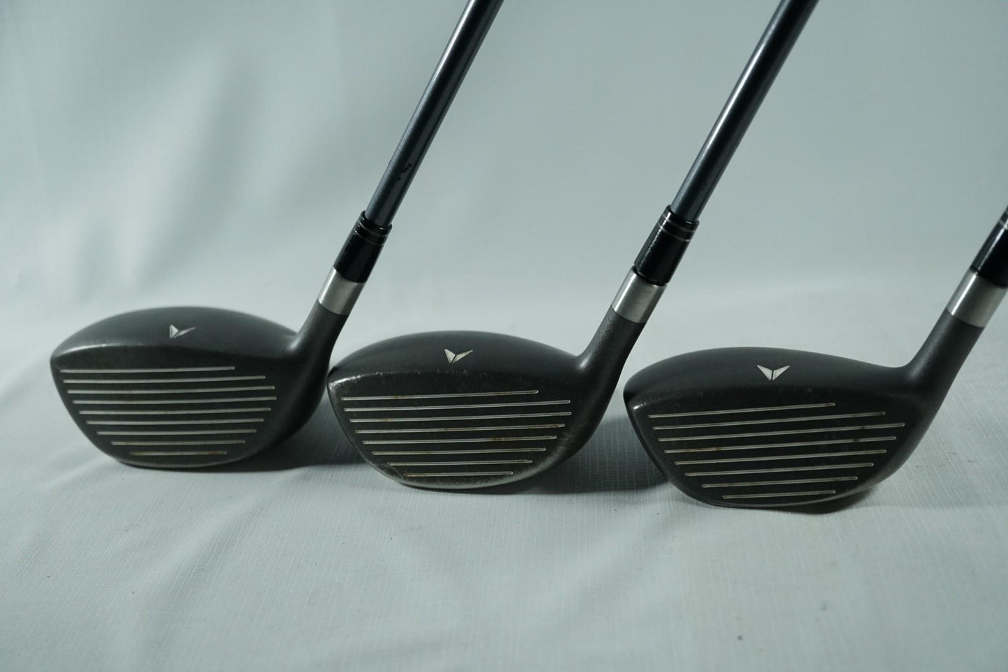 PGF Metalwood Driver, 3 Wood and 5 Wood / Regular Flex Graphite Shafts