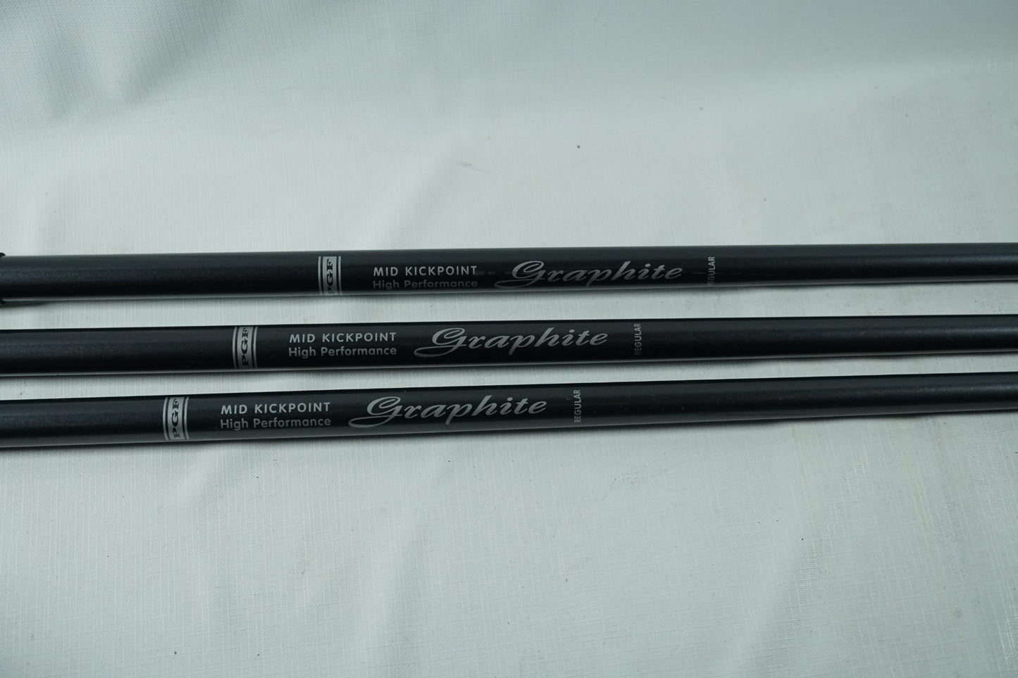 PGF Metalwood Driver, 3 Wood and 5 Wood / Regular Flex Graphite Shafts