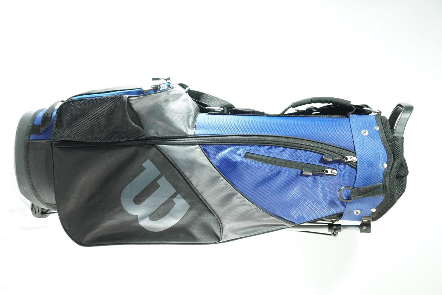 Wilson Stand Bag / Black and Blue / With Rainhood