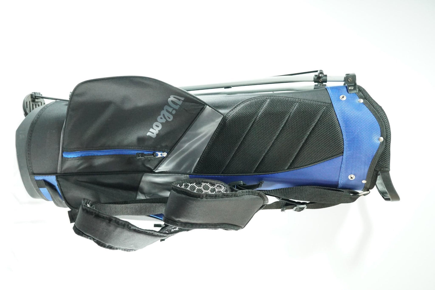 Wilson Stand Bag / Black and Blue / With Rainhood