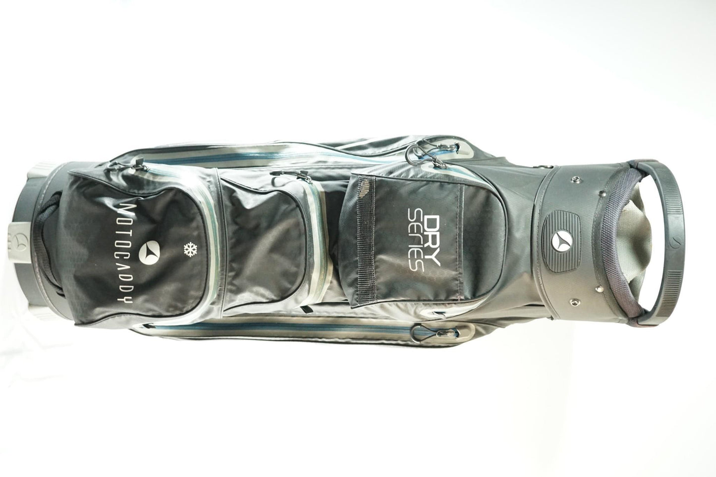 Motocaddy Dry Series Cart Bag / Black and Blue