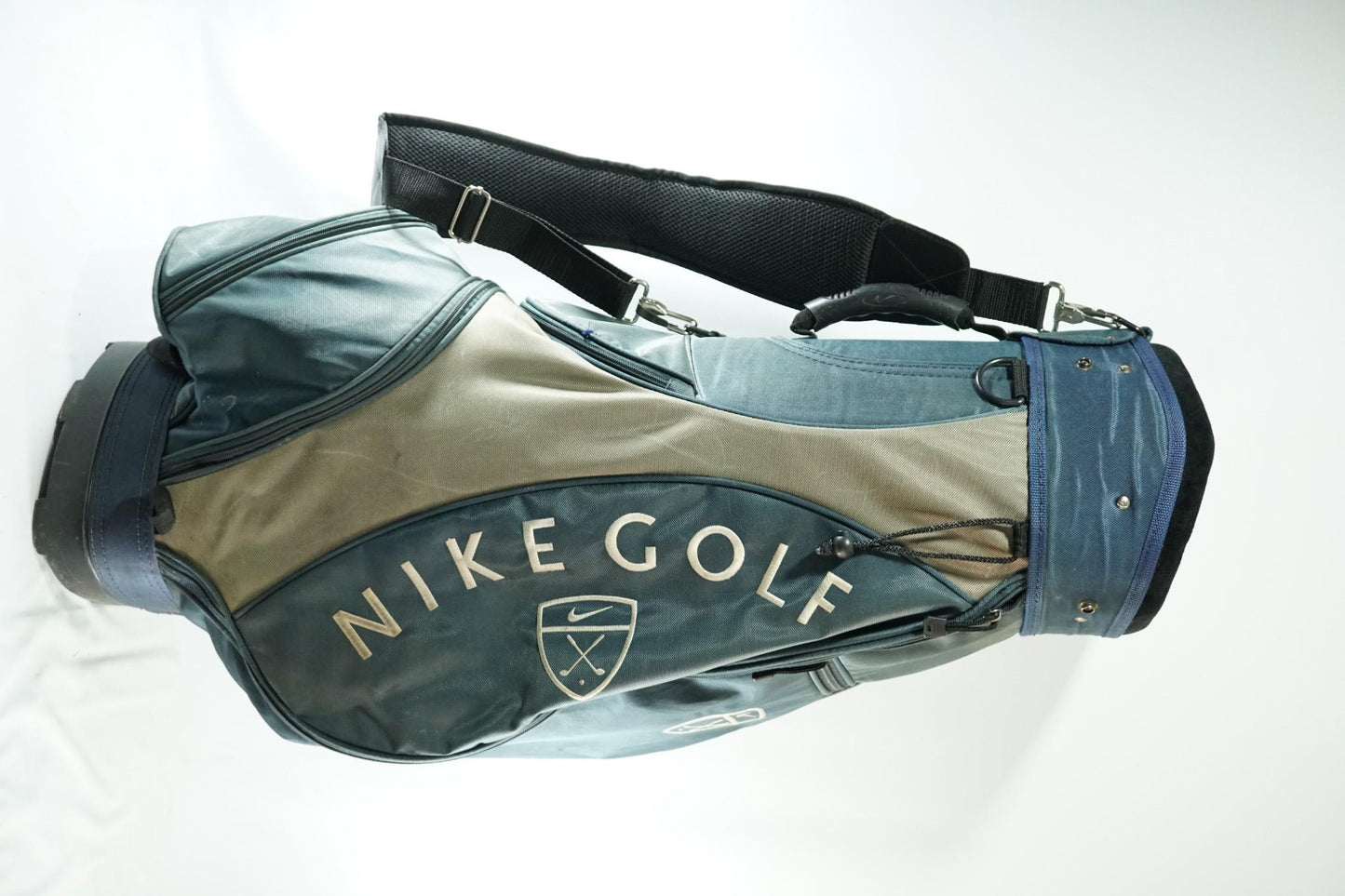 Nike Golf Cart Bag / Blue and Grey / With Rainhood