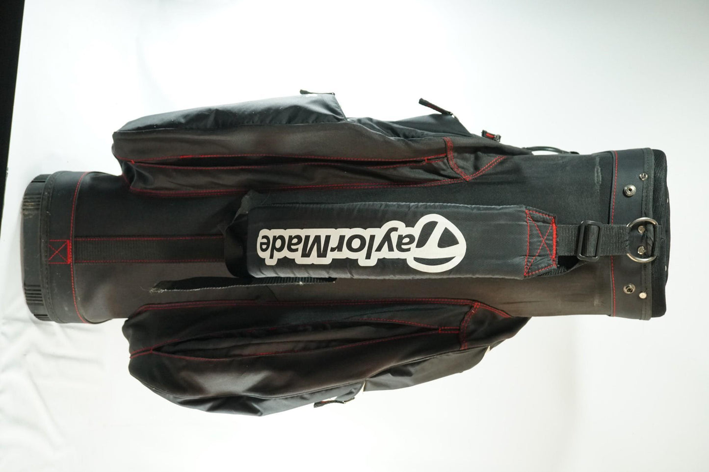 Taylormade Burner Cart Bag / Black and White / With Rainhood