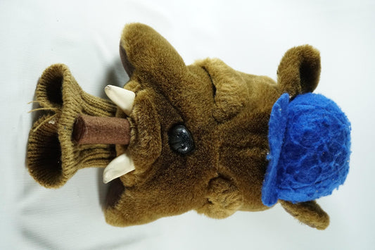 Dog Smoking Cigar Headcover / Wood