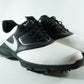 Nike Heritage Spiked Golf Shoes / White and Black / UK9 / New