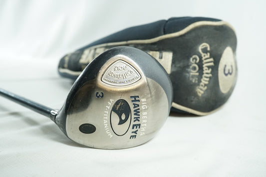 Callaway Big Bertha Hawkeye VFT 3 Wood / Ladies Flex Graphite Shaft / 090925430