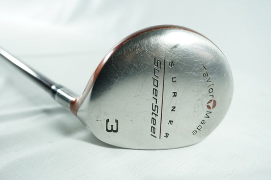 Taylormade Burner Supersteel 3 Wood / Regular Flex Graphite Shaft / 090925447