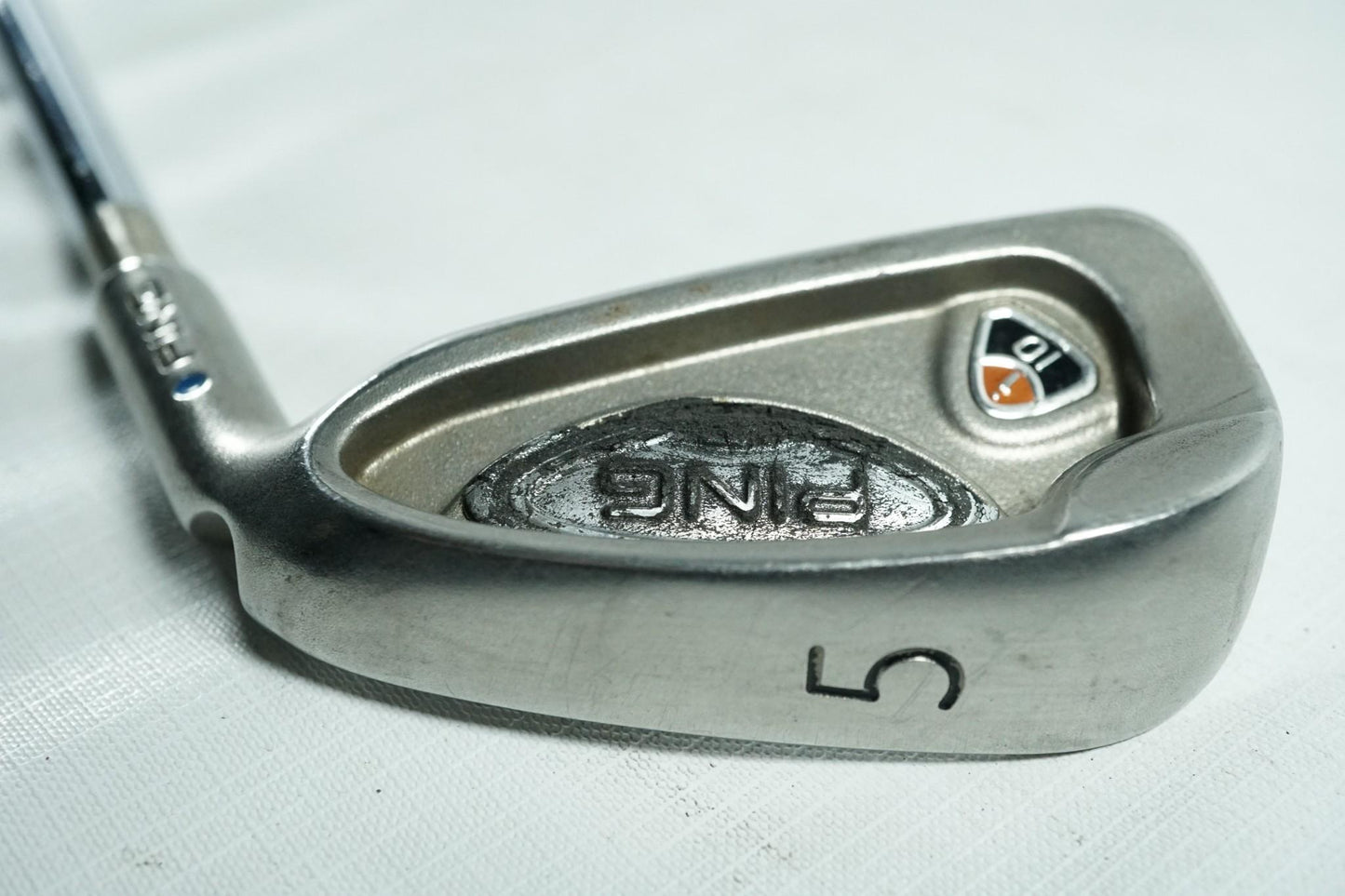 Ping i10 5 Iron / Blue Dot / Extra Stiff Flex Steel Shaft